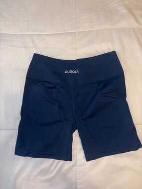Aurola Women's Navy Shorts